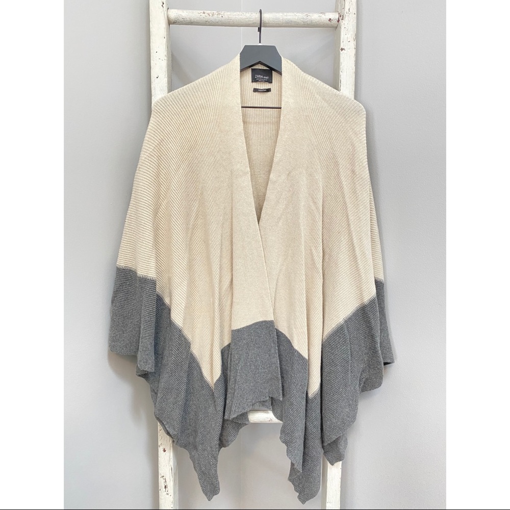 ZARA Italian Yarn Poncho